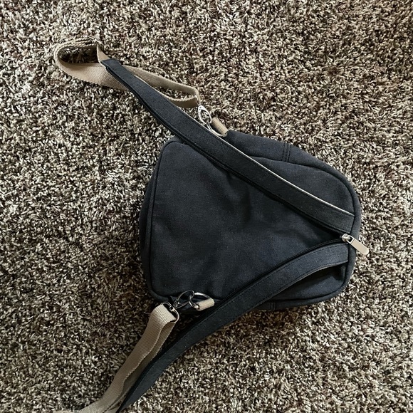 Versatile Denim Demi-Backpack - Picture 3 of 5